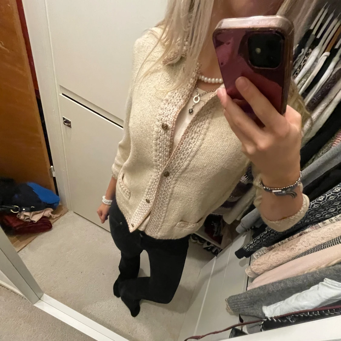 Trekvartärmsjacka - 91