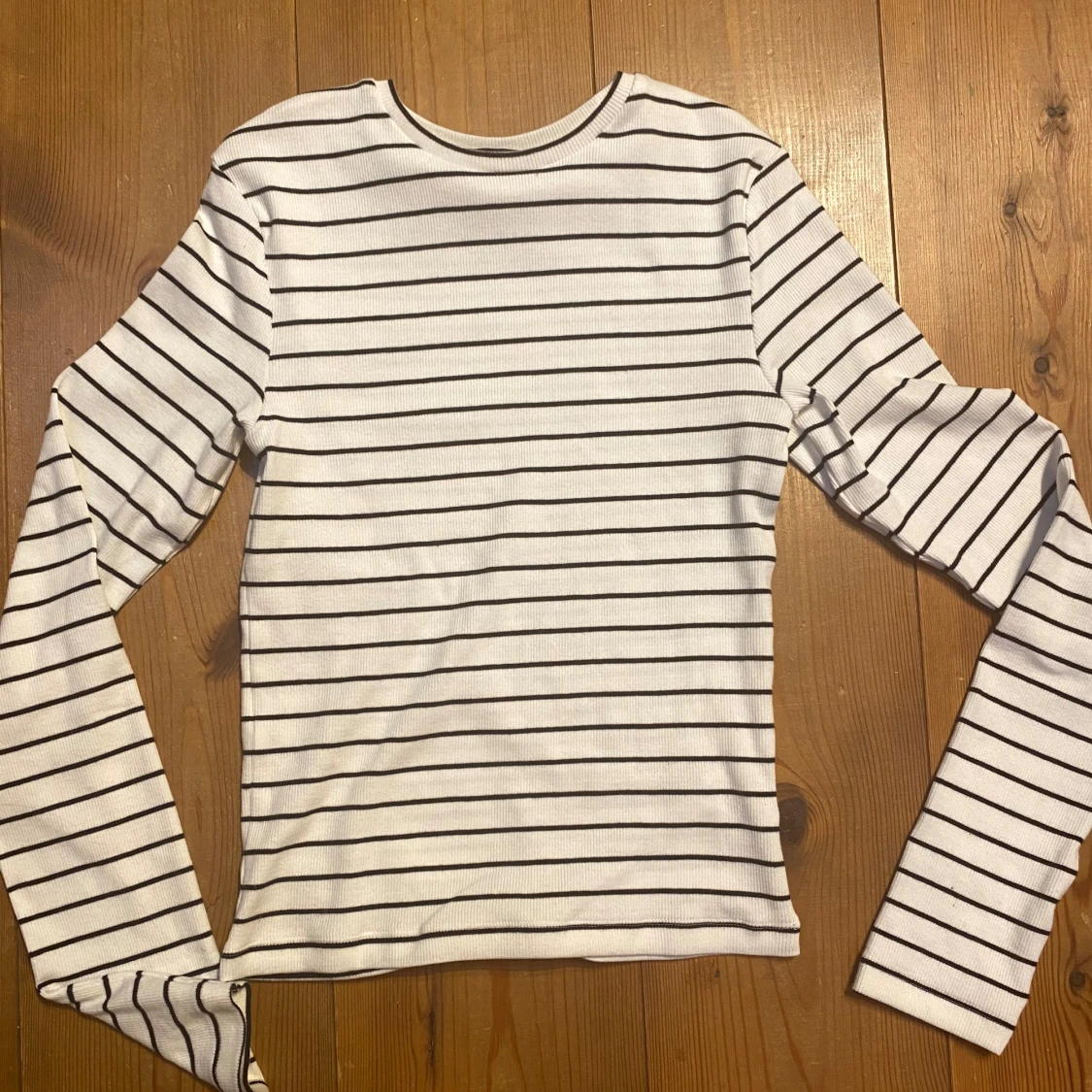 Randig långärmad  - 90