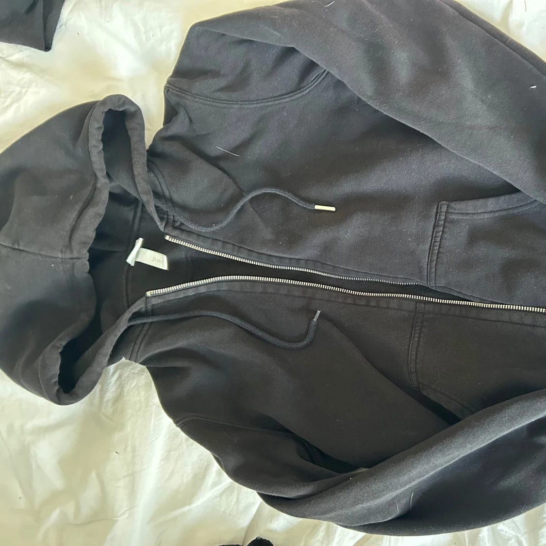 Svart ziphoodie🖤 - 90