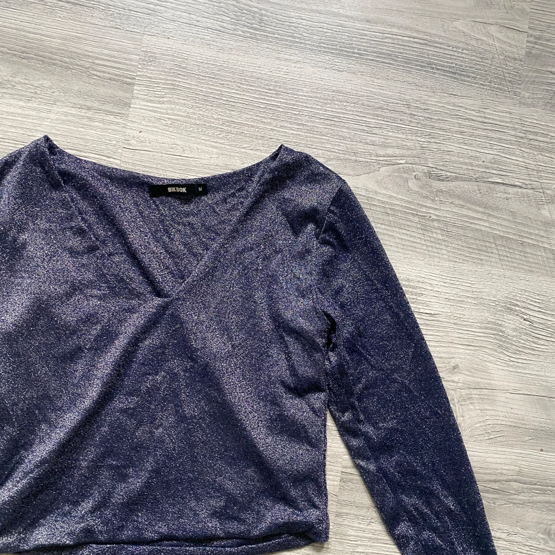 Glittrig fest topp  - 90