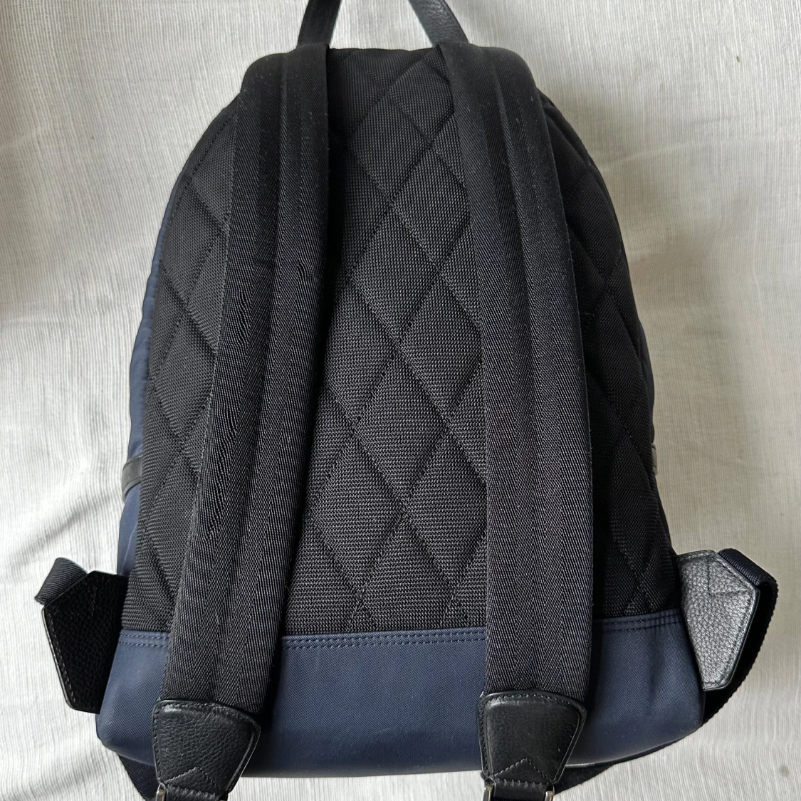Burberry Nylon Backpack - Navy - 91