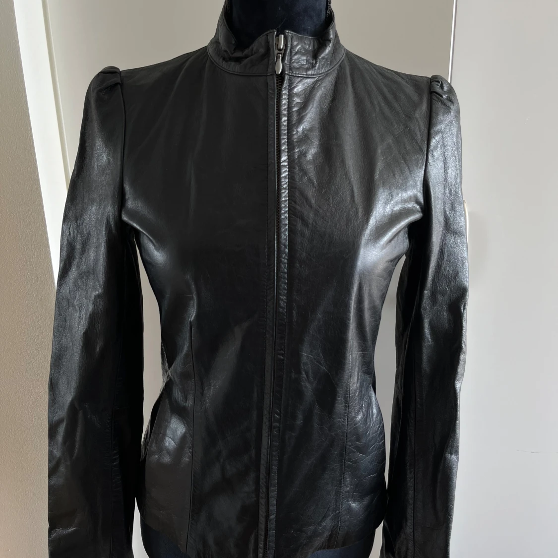 Vintage skinnjacka - 90