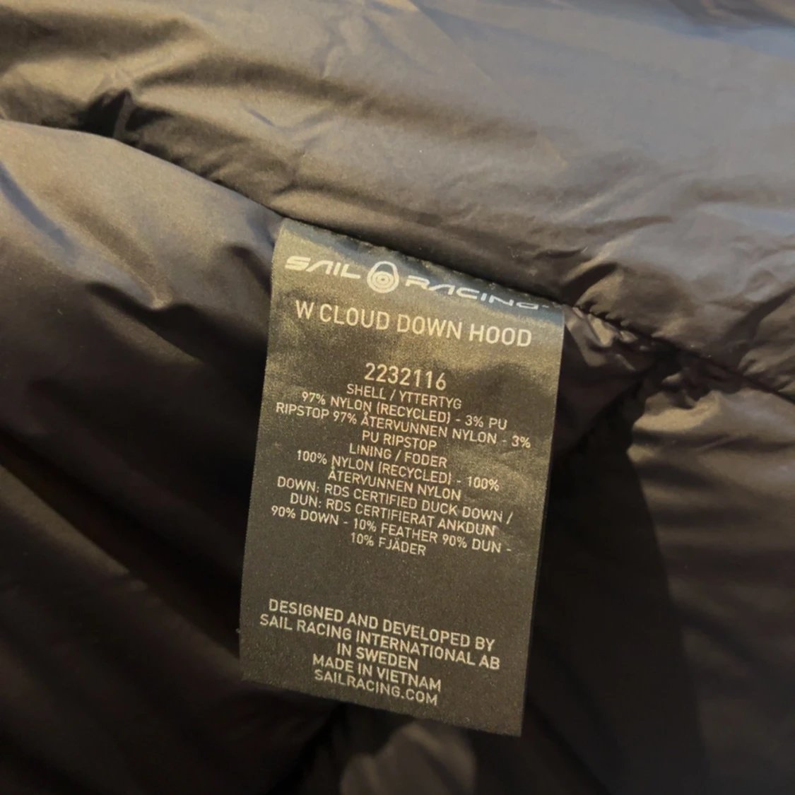 Sail racing vinterjacka med luva - 93