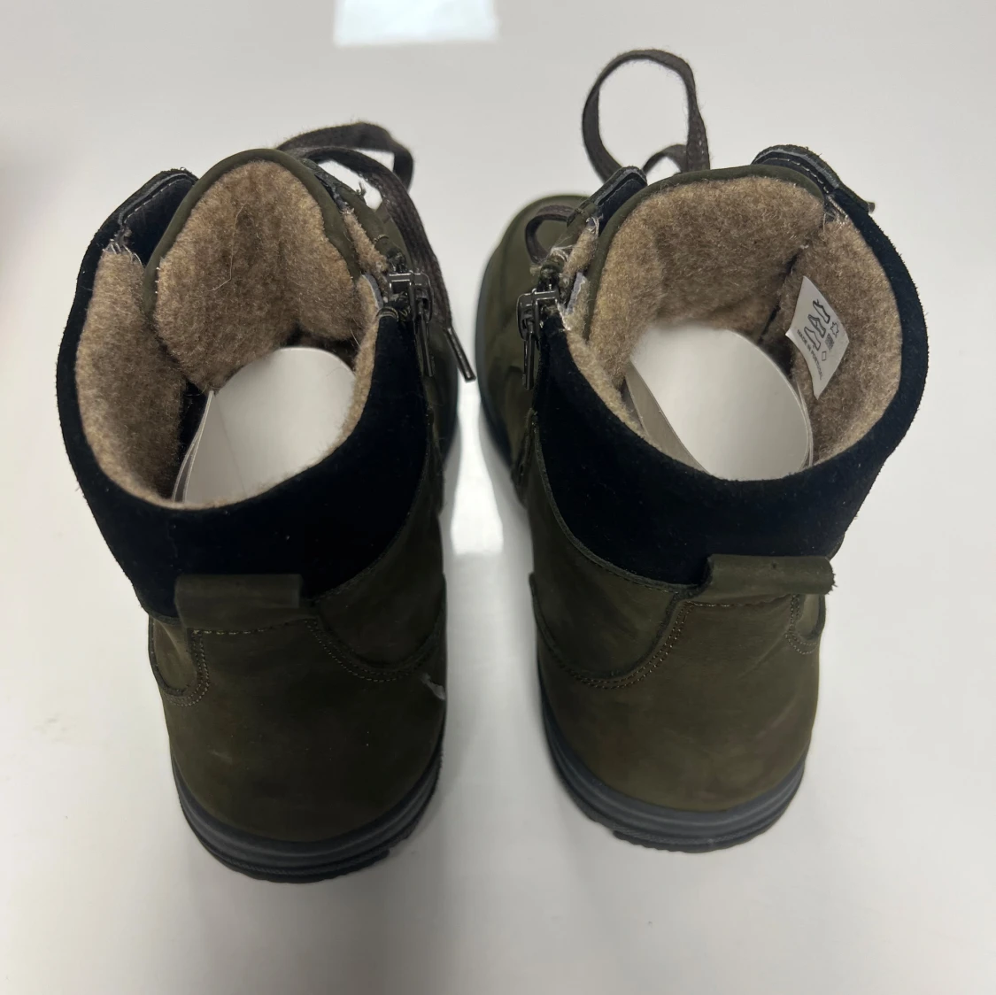 Khaki boots från New Feet - 2