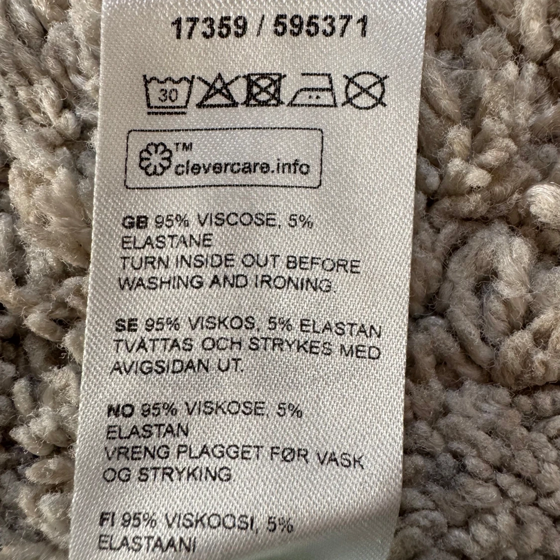 Grön blommig topp - 1