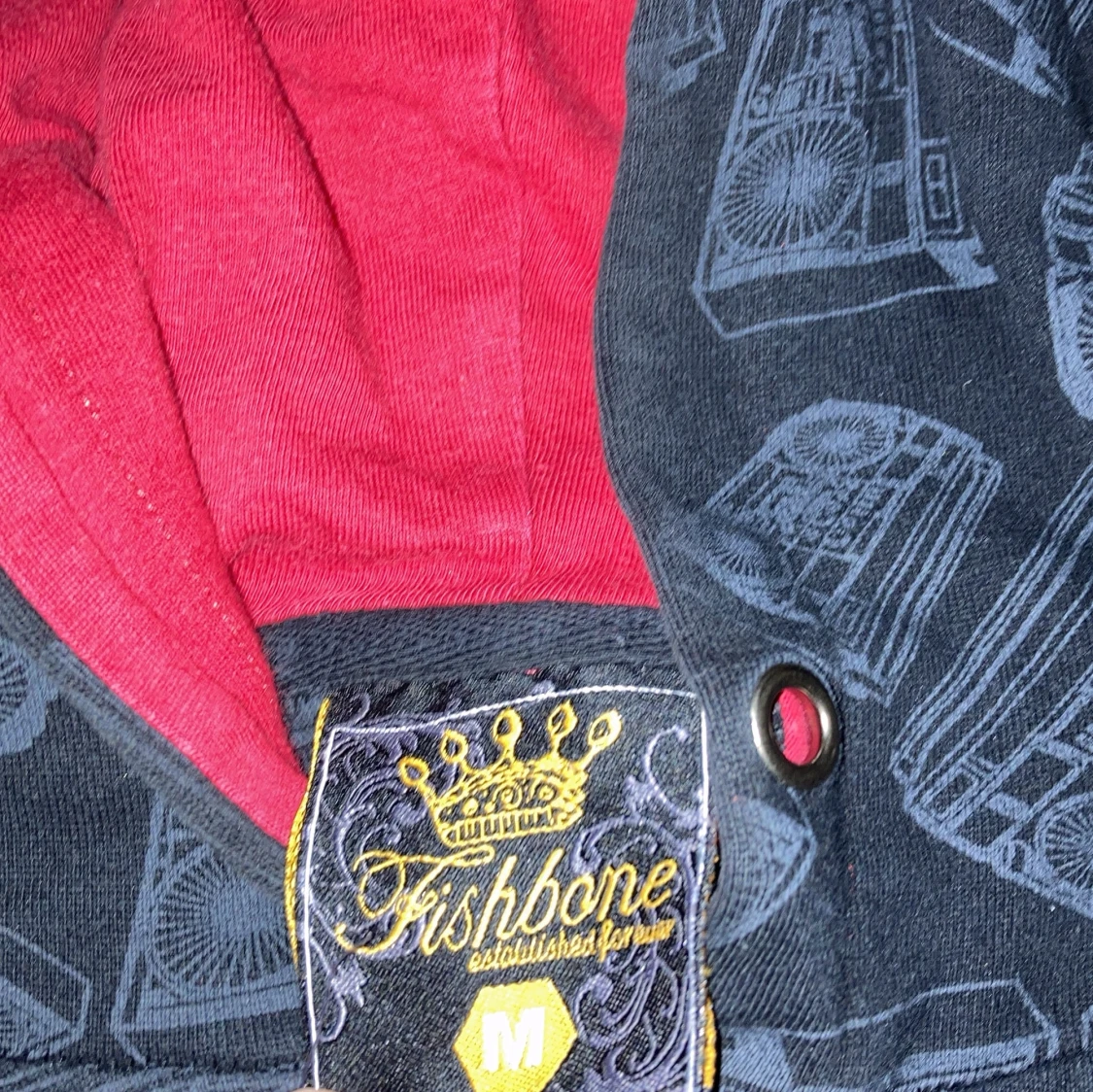 Rare fishbone hoodie - 2