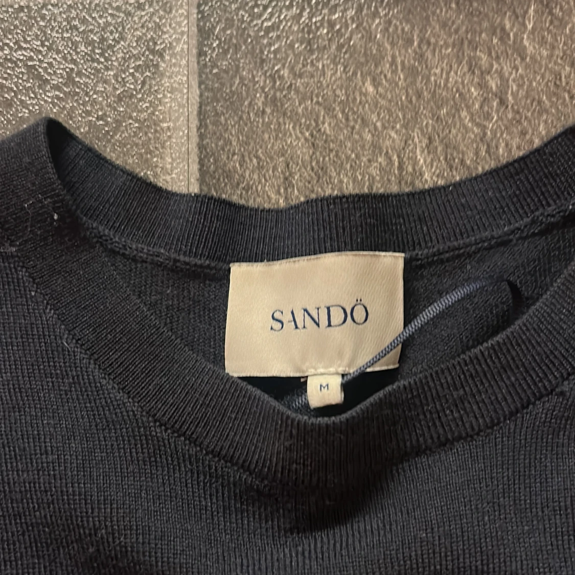 mörkblå tröja från Sandö - 1