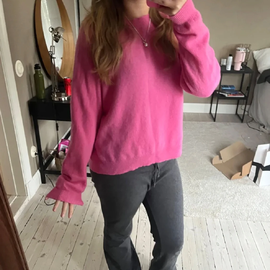 Rosa tröja från C.W. - 90