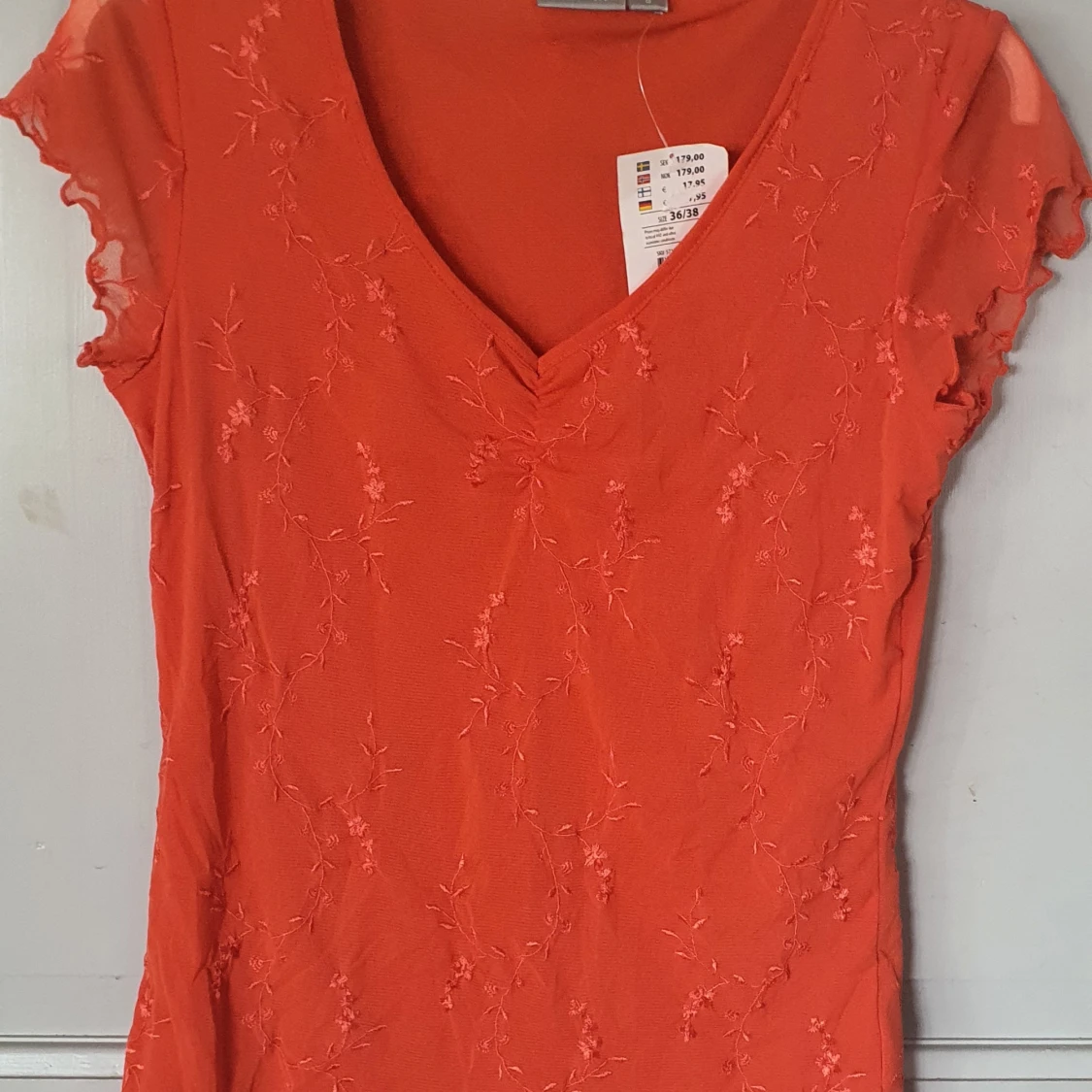 Orange blus från Lindex - 91