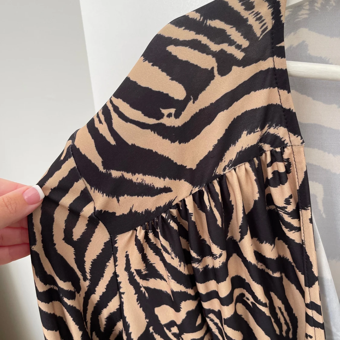 Mönstrad blus dam - 93