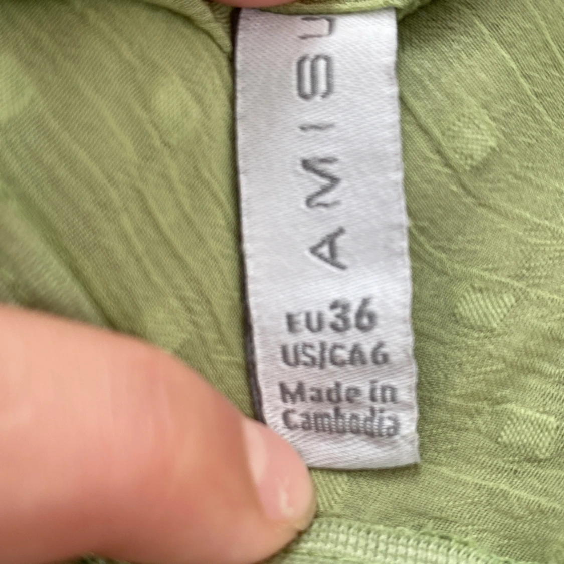 Grön klänning  - 92