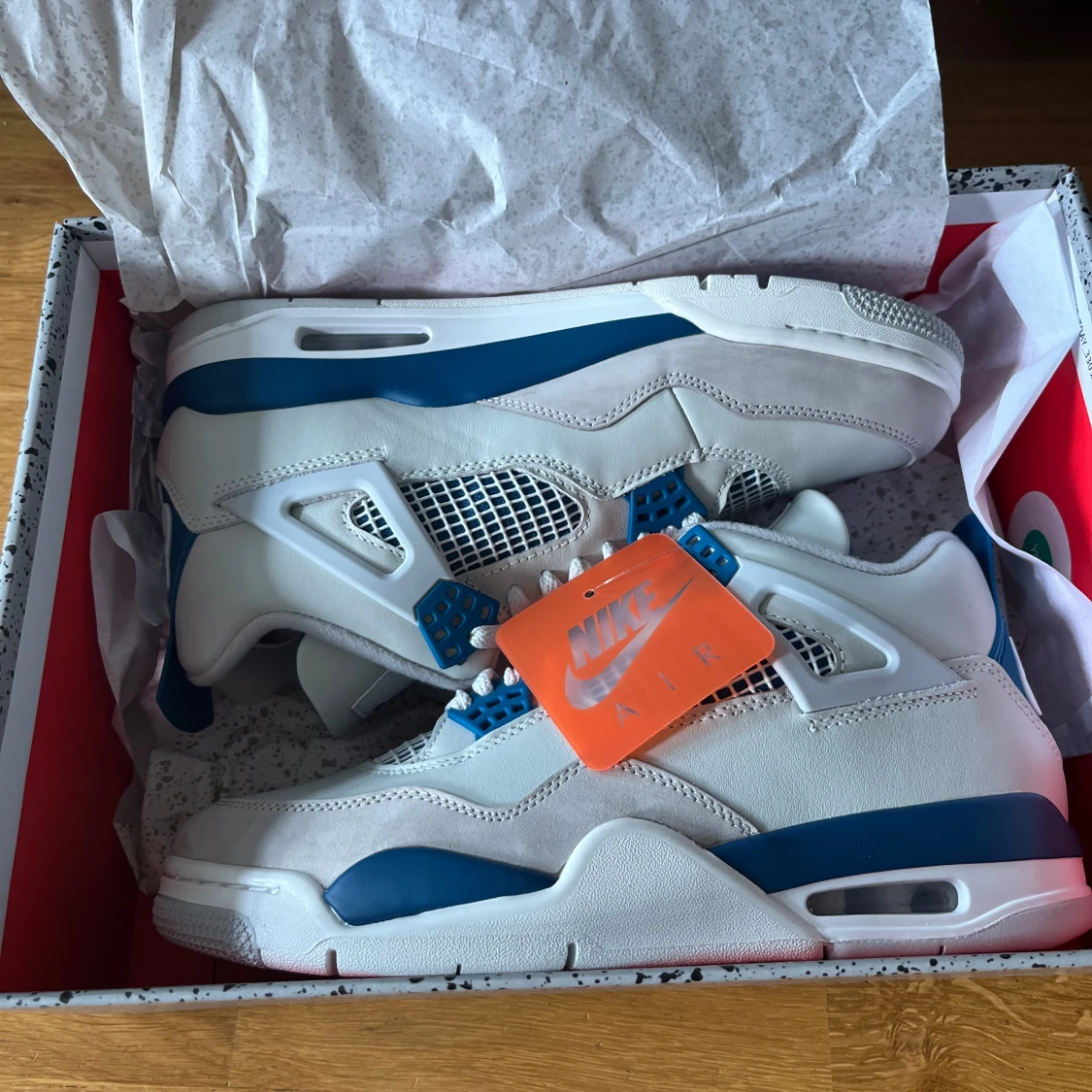 Jordan 4 Military Blue - 91