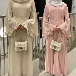 Mörk Beige/ brun abaya