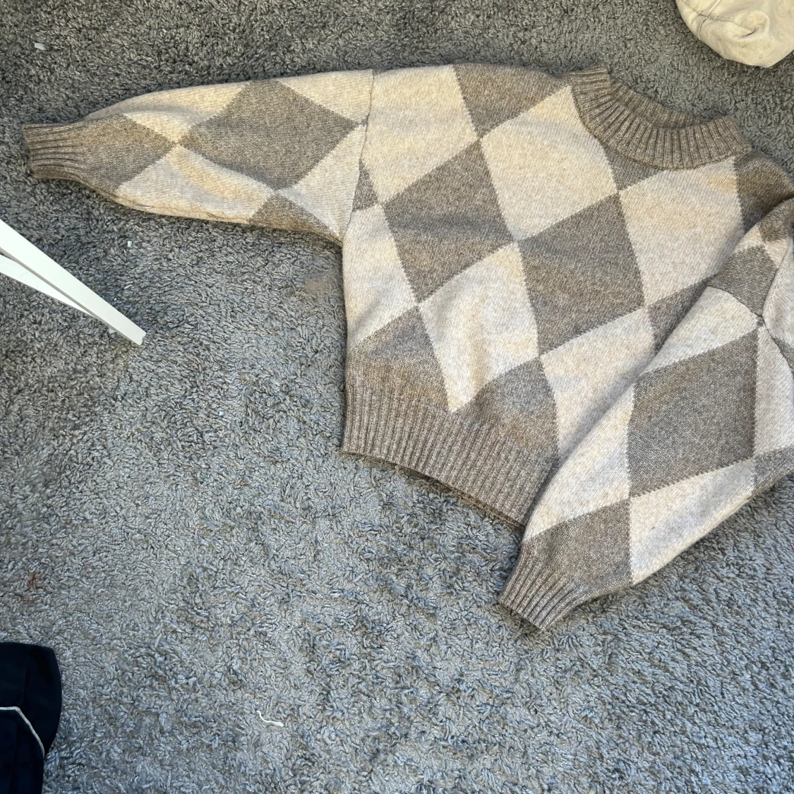 Beige och grå tröja från Pringle of Scotland x H&M - 90