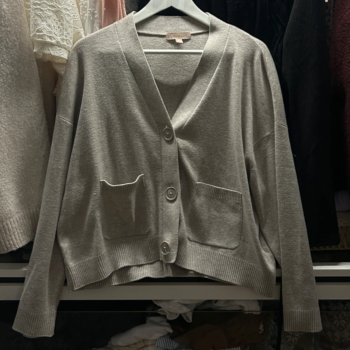 Beige kofta från H&M