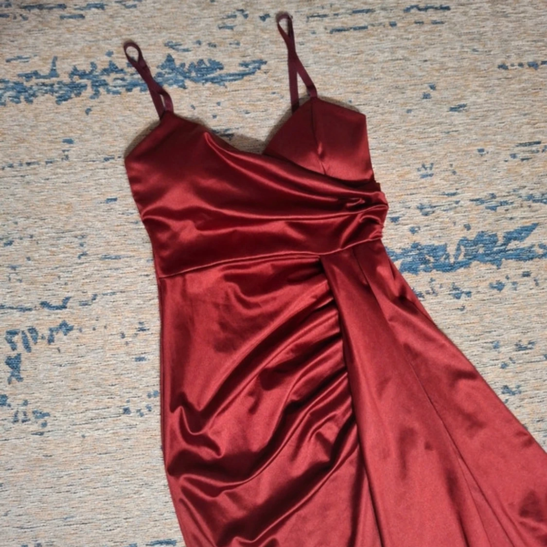Vinröd balklänning  - 2