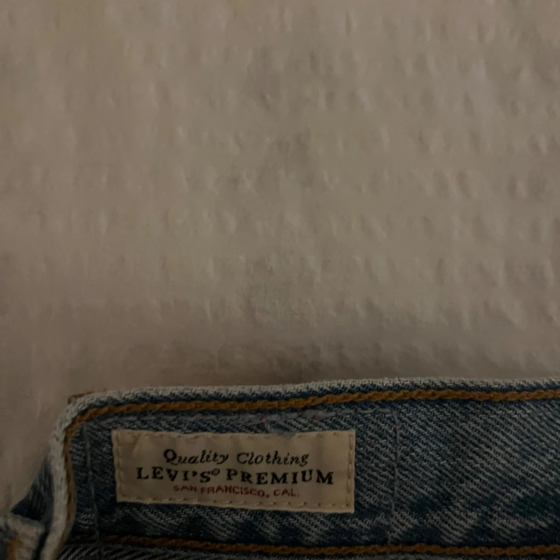 Blå jeansshorts från Levi's - 2