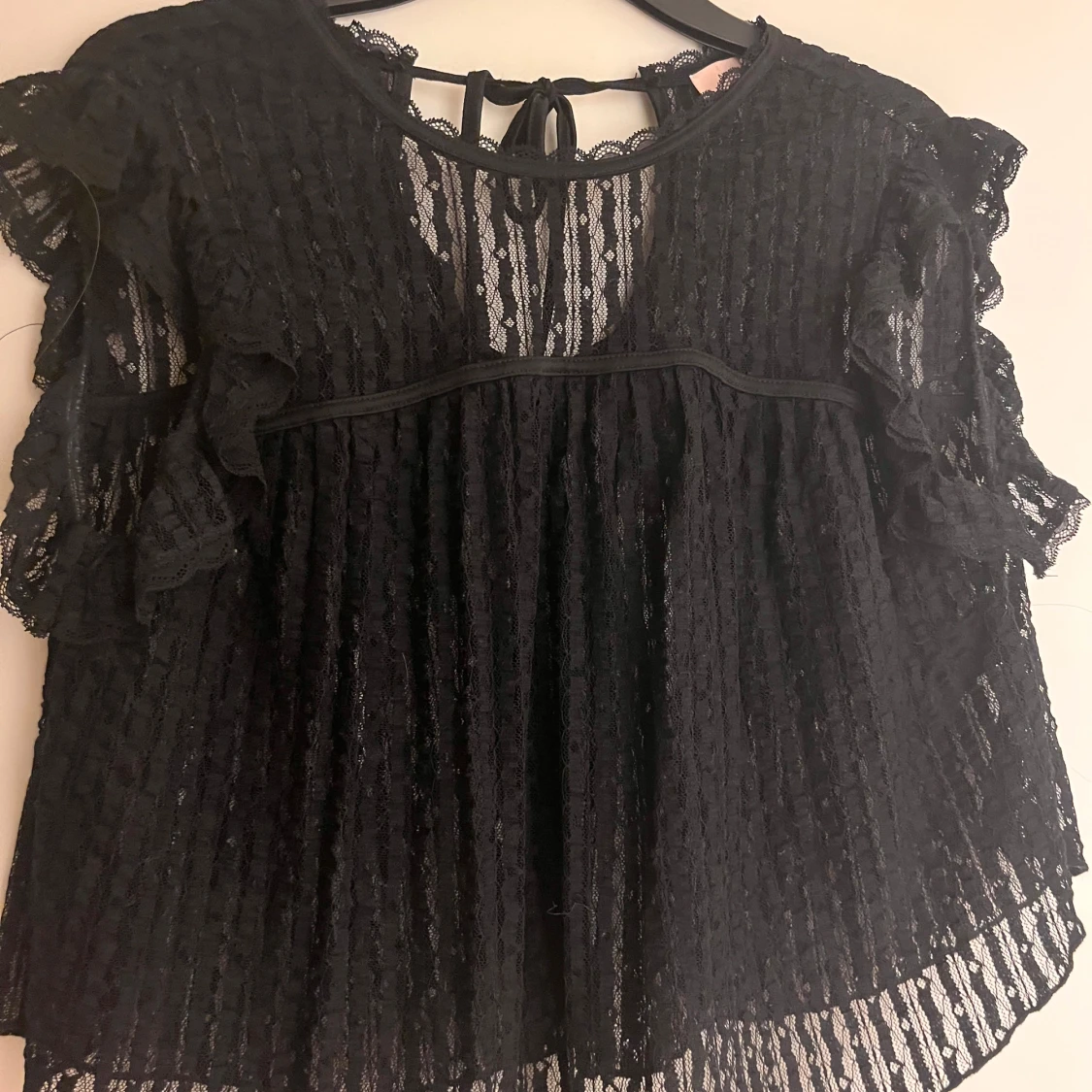 Svart spetsblus från Nelly - 4