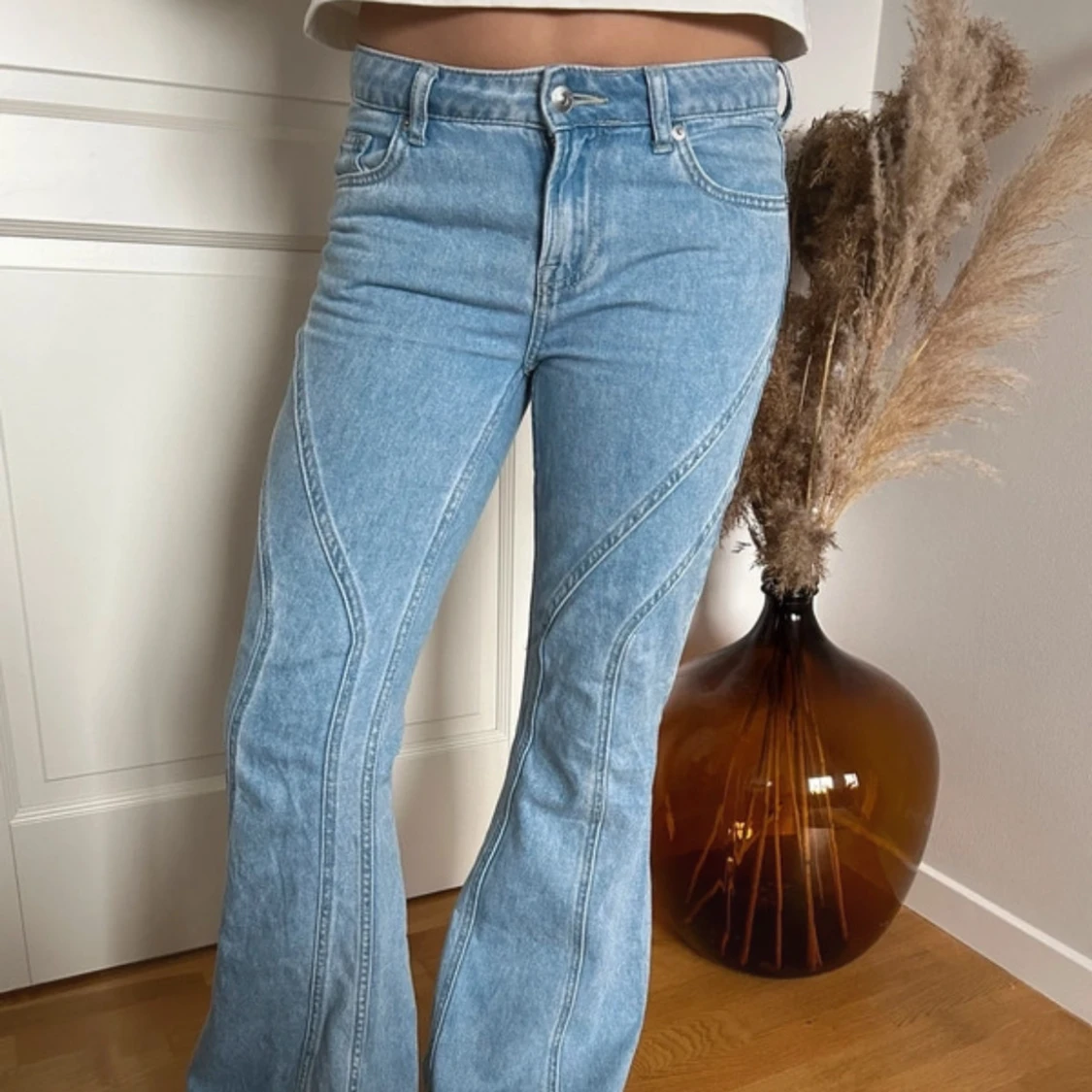 Jeans lågmidjade 