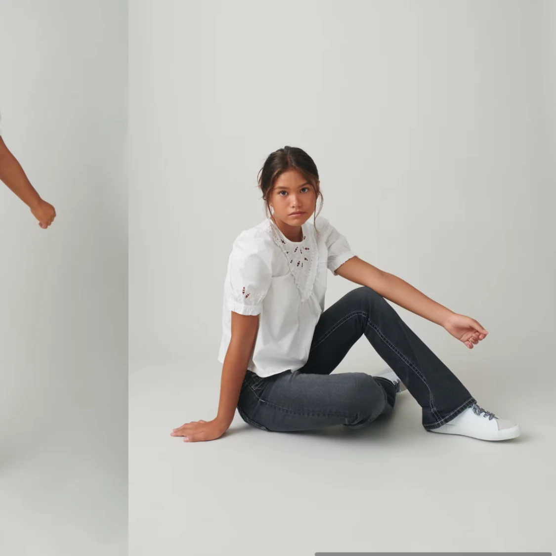 Mörk gråa bootcut jeans