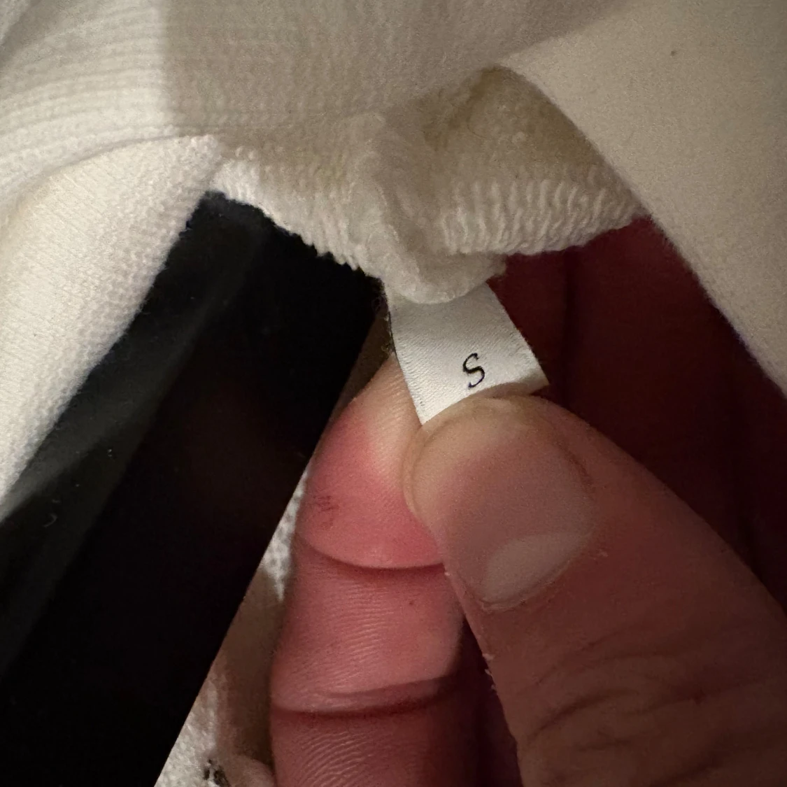 Vit hoodie från Sandro med smiley - 93