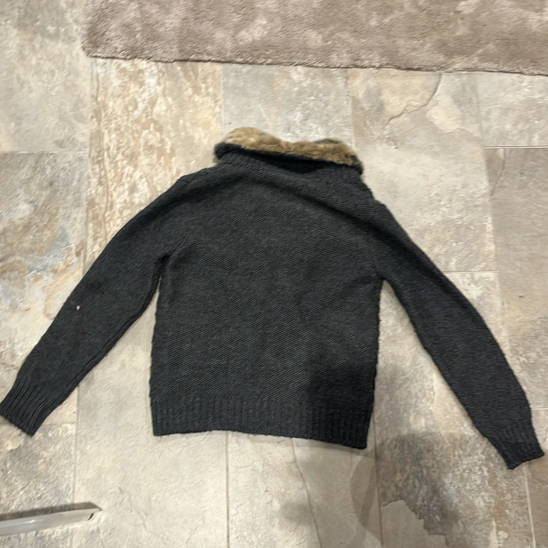 Stickad cardigan - 90