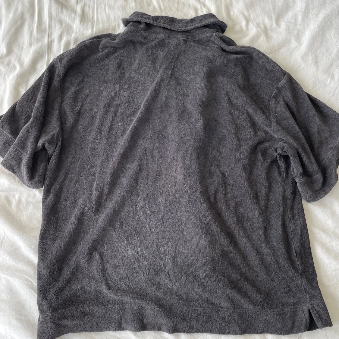 Grå frottéskjorta från H&M - 23