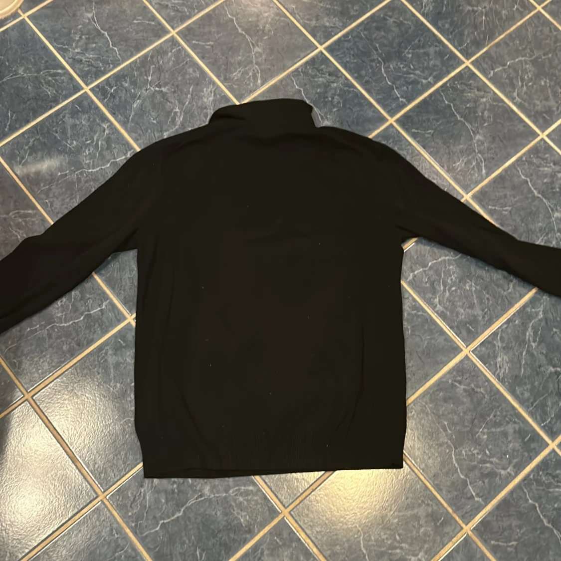 Half zip tjocktröja  - 90