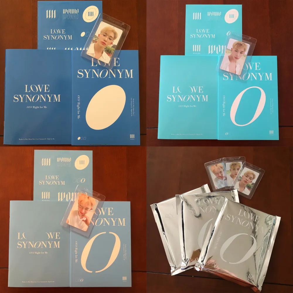 13st MONSTA X album: Rush (kihyun pc) The Clan Pt.1 Lost: lost and found ver (group + jooheon pc) The Clan Pt. 2 Guilty: innocent and guilty ver (jooheon pc) The Clan Pt. 2.5: The Final Chapter (beside ver) The Code: protocol terminal ver (shownu pc) The Connect: Dejavu IV ver (Hyungwon pc) Take.1 Are You There? II + III ver Wonho: Love synonym x3 + pre-order pc Övrigt: Poster/affisch från deras EU tour 2018 Poster/affisch från the clan album (x2, se bild 8) 4st fanmade bilder (olika bilder). Böcker.