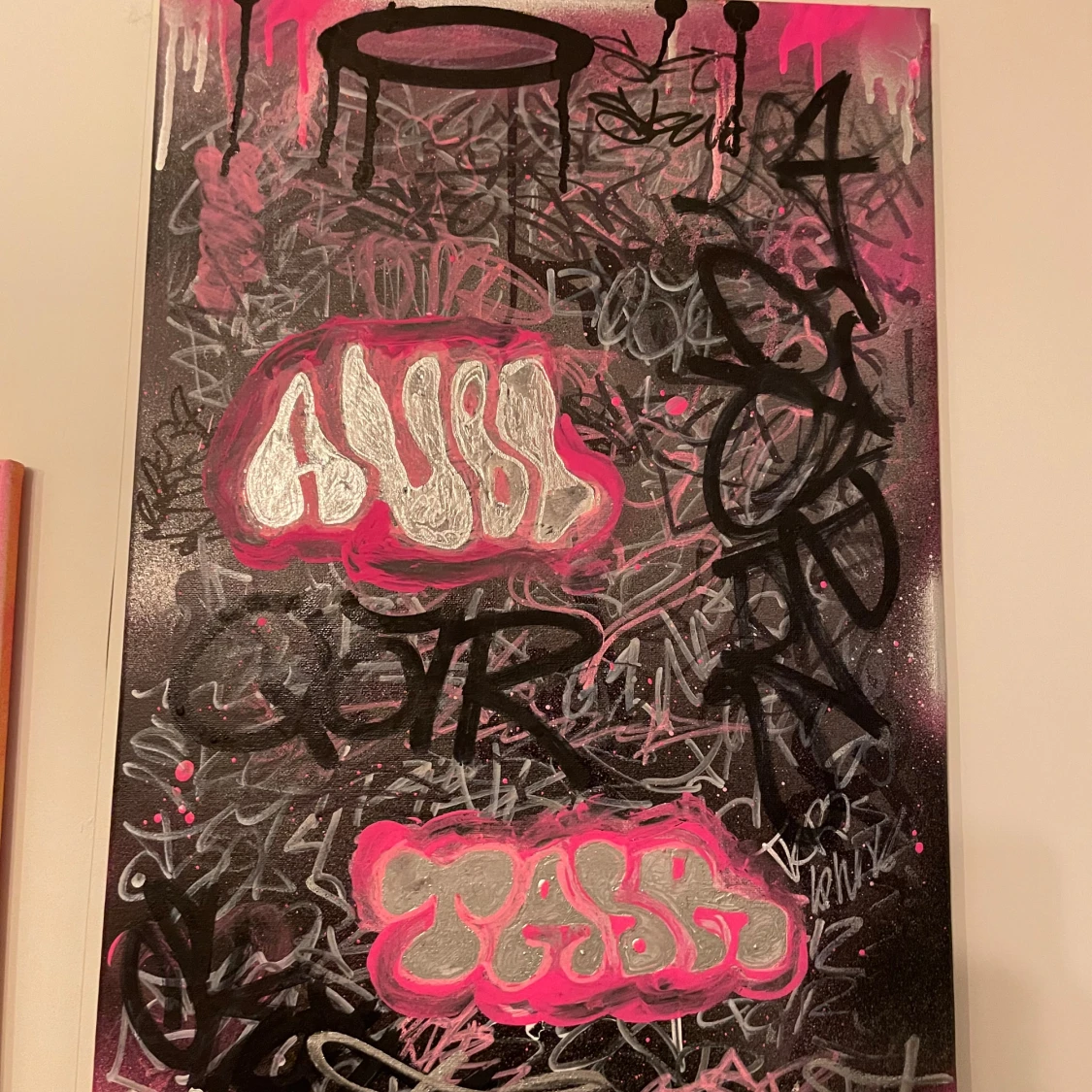 Spraymålade tavlor - 1