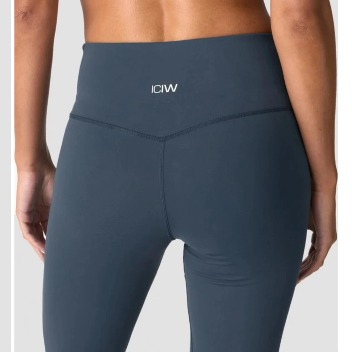 NIMBLE FLARED TIGHTS DARK DUSTY BLUE  - 3