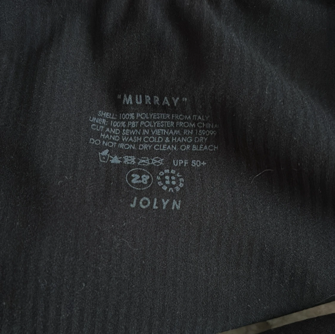 Röd baddräkt från Jolyn - 2