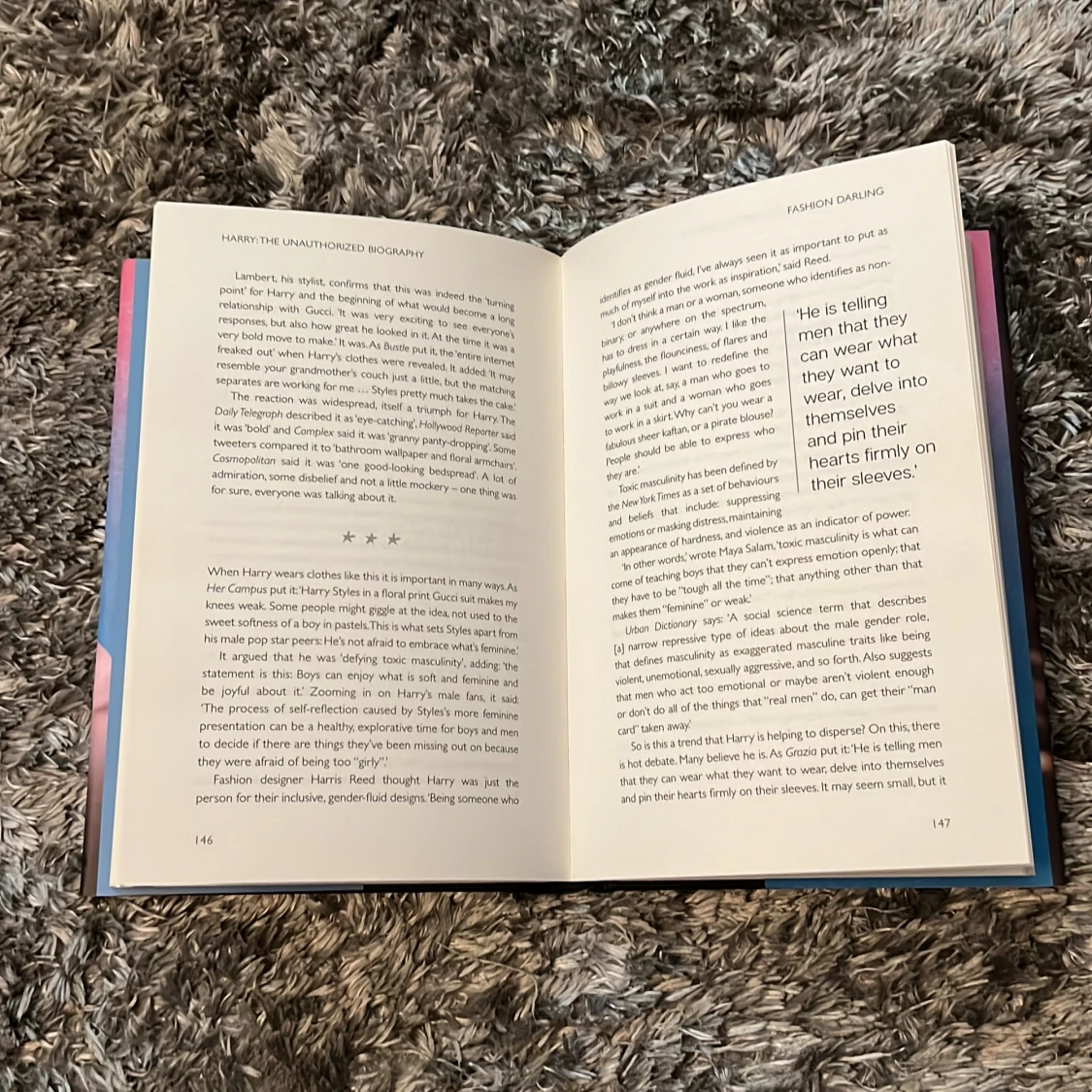 Harry Styles bok  - 92