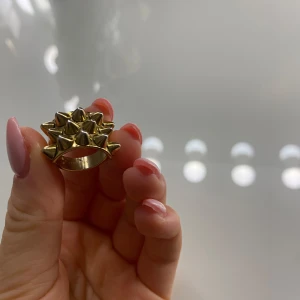 Guldig Edblad ring med nitar  - Den populära ringen från Edblad med nitar bra skick i storleken 16 mm nypris 400kr❤️ 