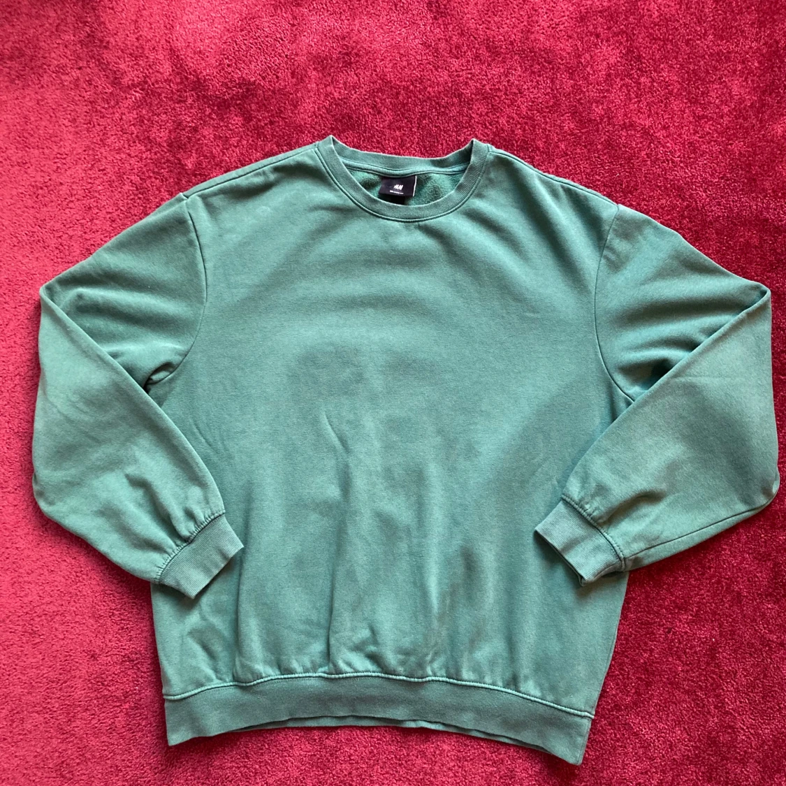 Grön sweatshirt