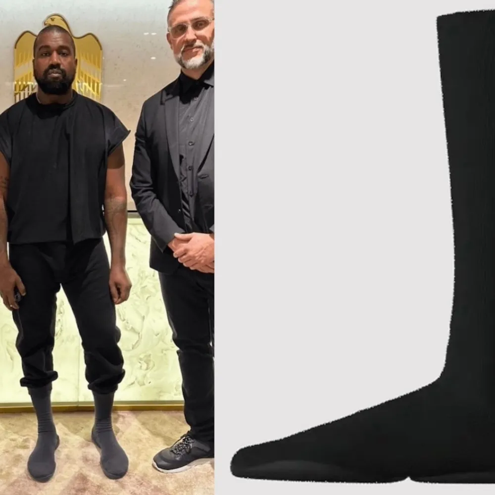 Helt nya yeezy pods size 3  Det är från 44/45+  . Skor.