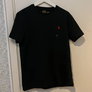 Ralph lauren t-shirt slim fit storlek M - 10/10 skick bara testad aldrig använd utanför hemmet.  Nypris: 699kr Mitt pris: 500 Alla lappar sitter kvar. Original t-shirt köpt ifrån Care of carl  Kvittot finns kvar.