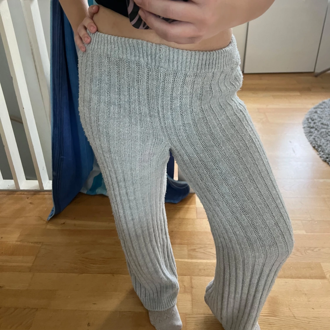 Stickade mjukisbyxor