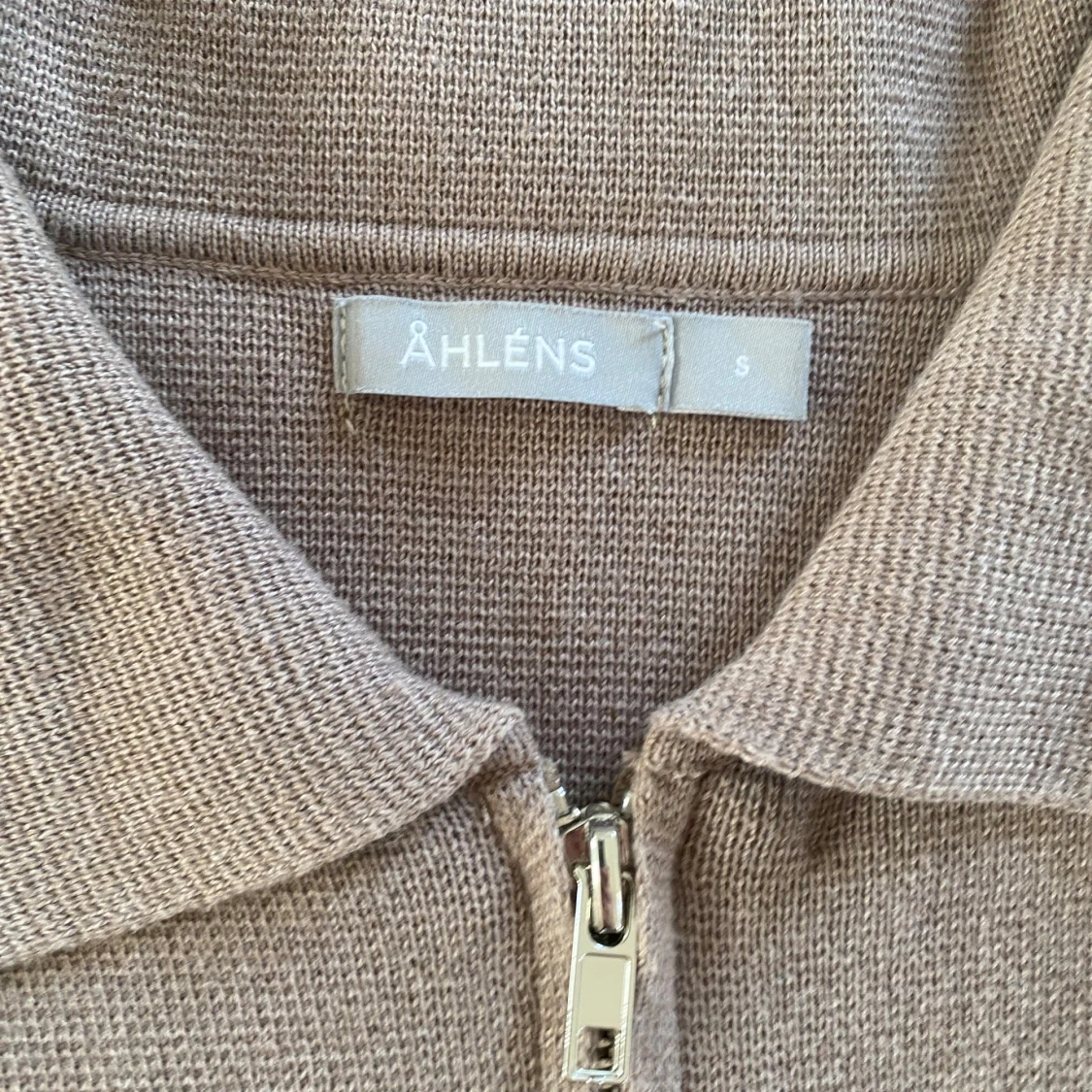 Brun zip up kofta från Åhléns  - 91