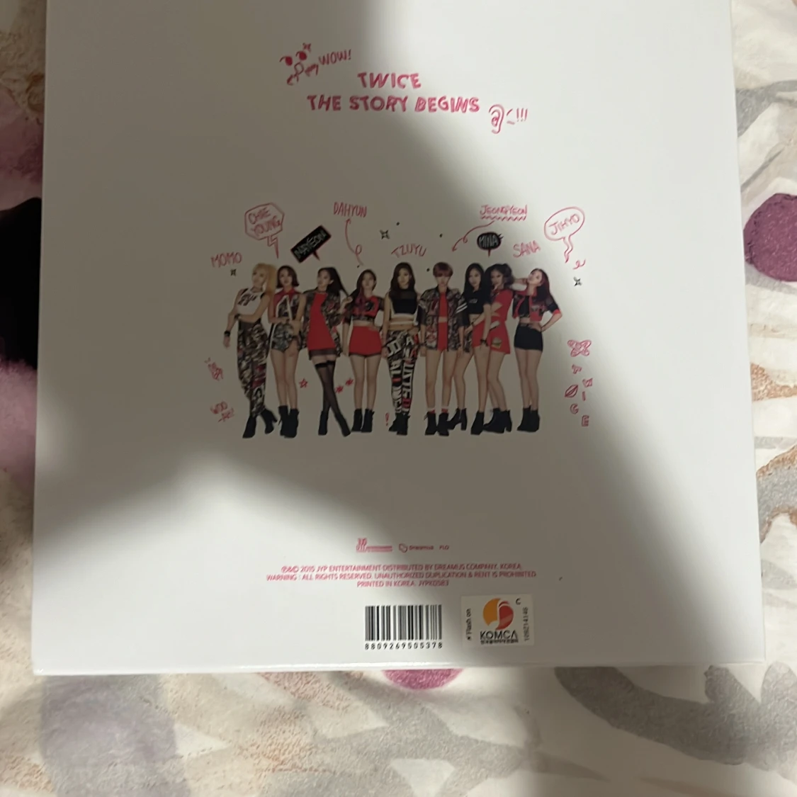 The Story Begins av TWICE UTAN CD - 1