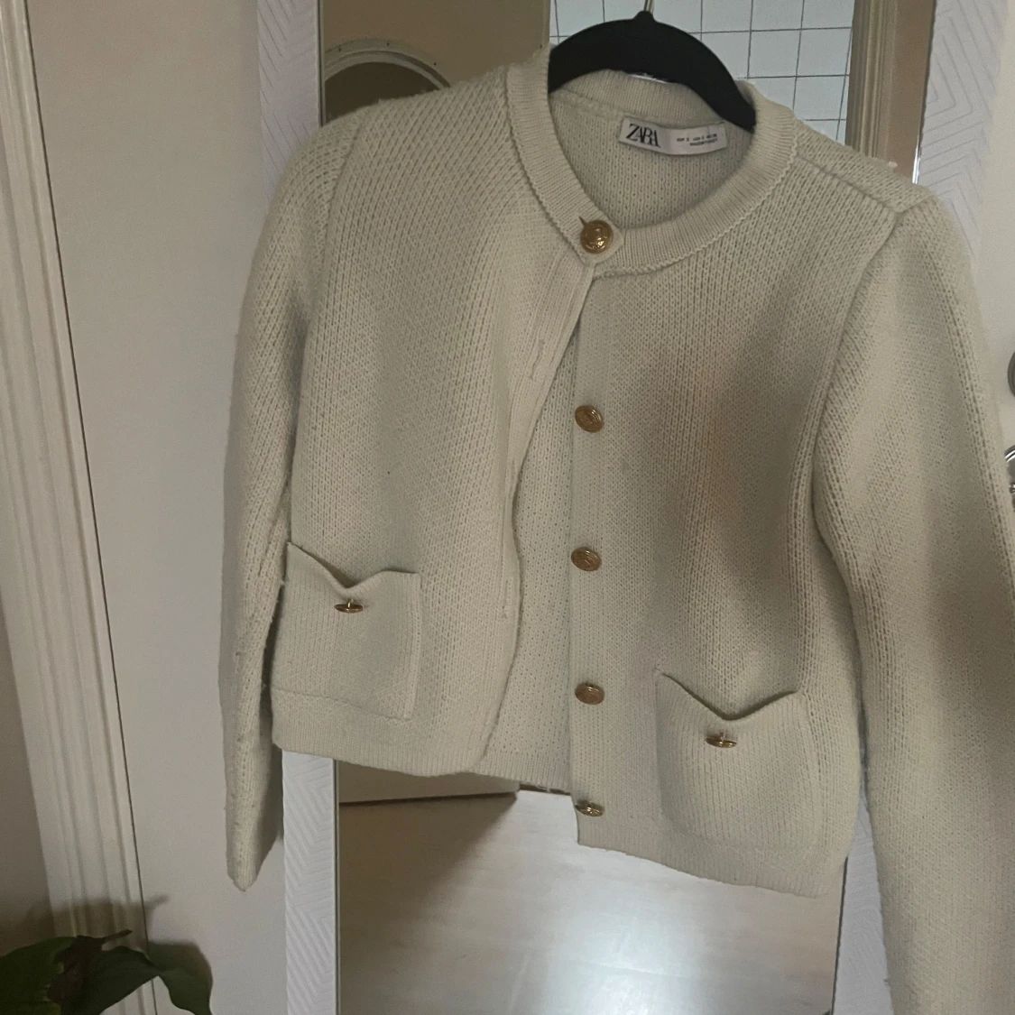 Beige kofta från Zara - 2