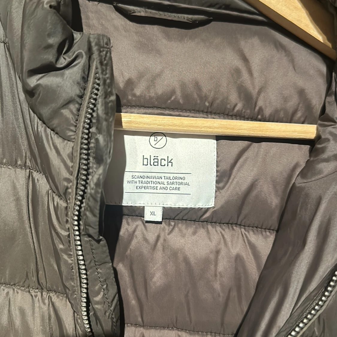 Dunväst mörkbrun  - 90