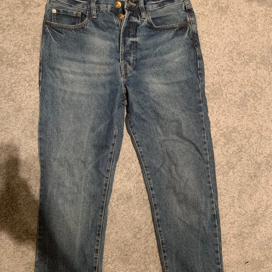 Blå jeansbyxor från märket Redefined Rebel 