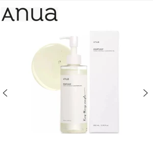 Anua cleansing oil - Använd 1 gång🩷Anua cleansing oil är en rengöringsolja som effektivt tar bort smink och orenheter, perfekt för daglig användning. Oljan är berikad med hjärtbladsextrakt som hjälper till att kontrollera porerna och lämnar huden ren och fräsch💕💕