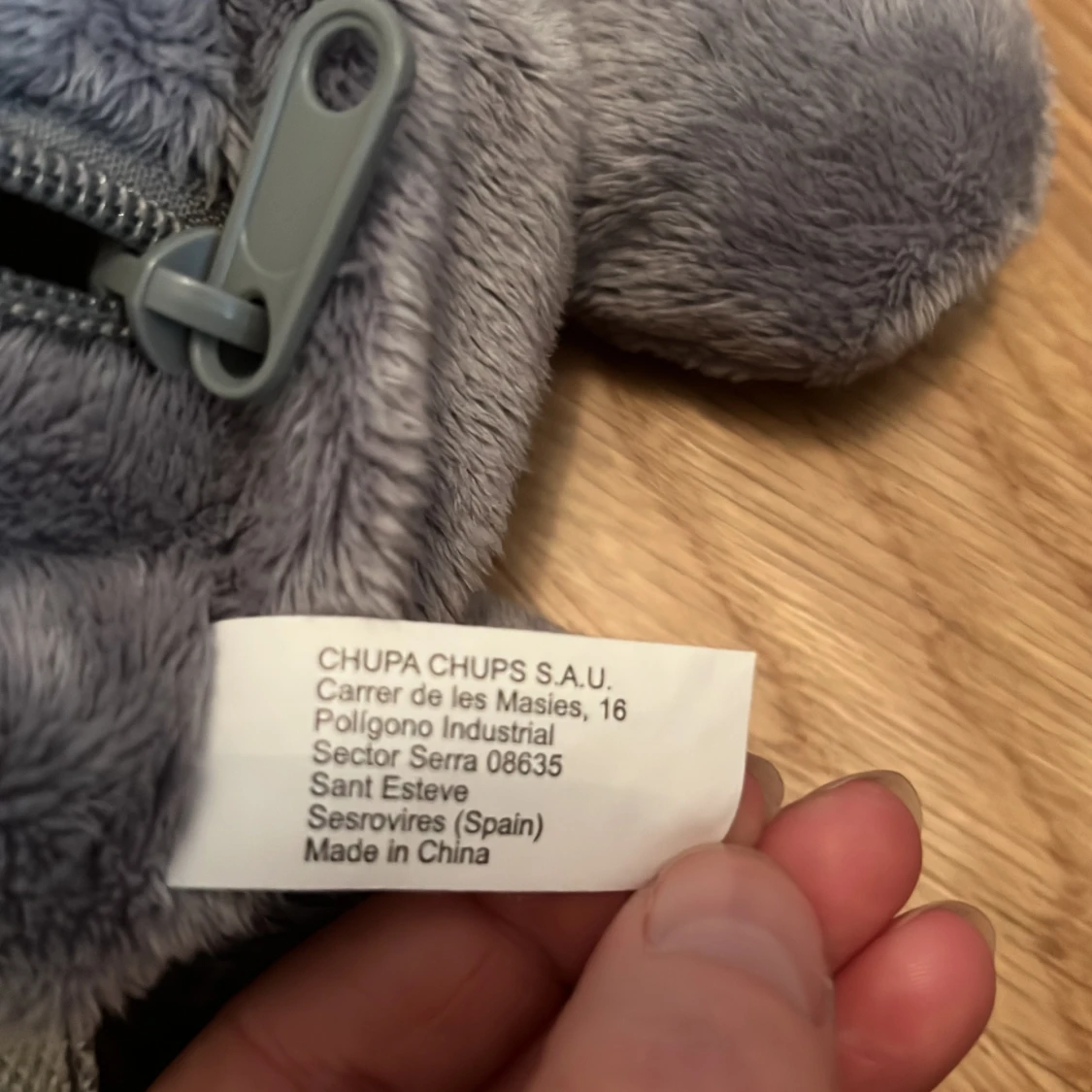 Grå elefant ryggsäck från Chupa Chups - 91