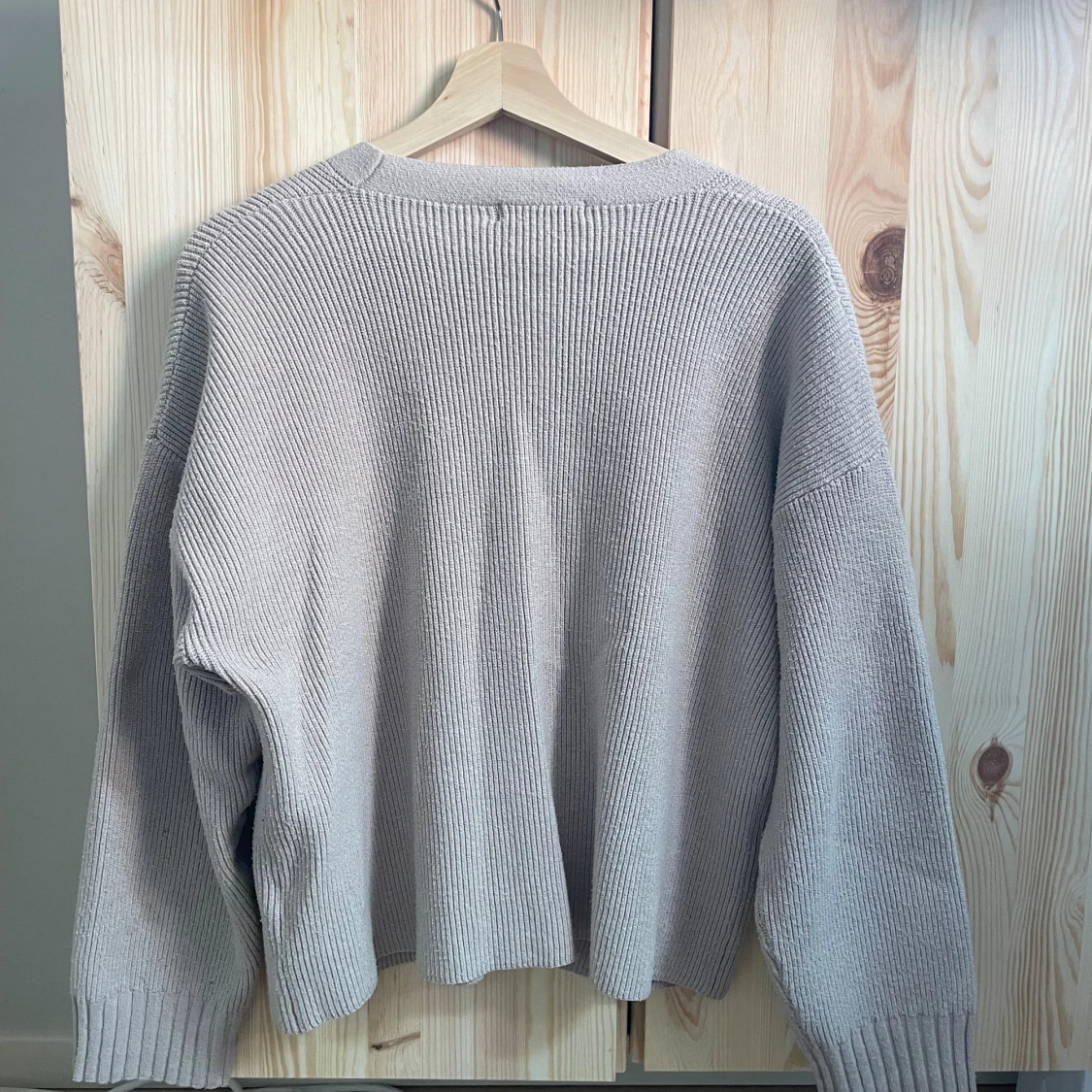 Stckad kofta med fickor - 90