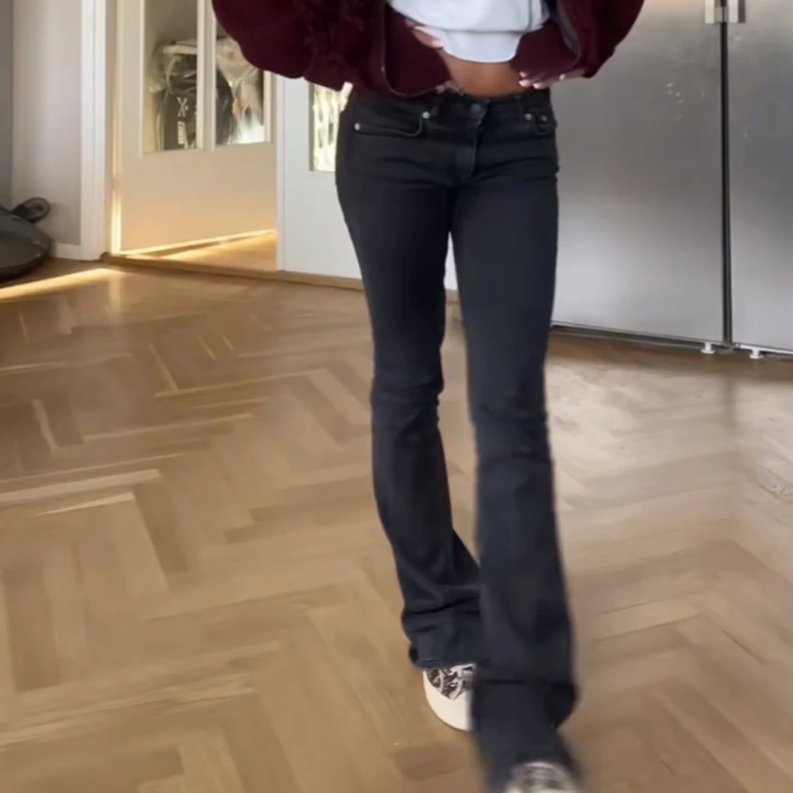 Lågmidjade jeans