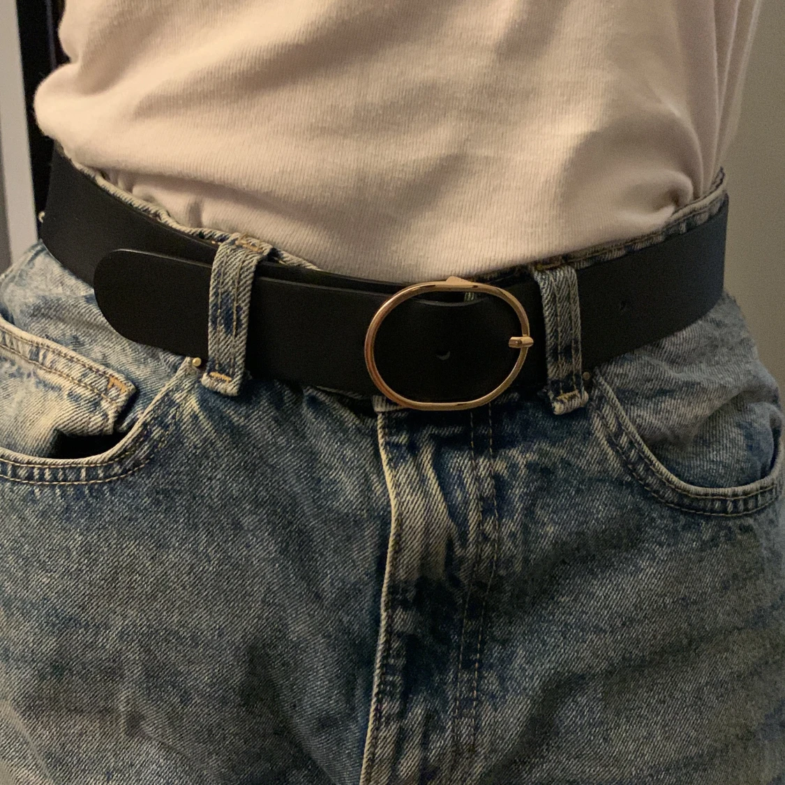 Black H&M belt ｜ svart H&M-bälte - 2