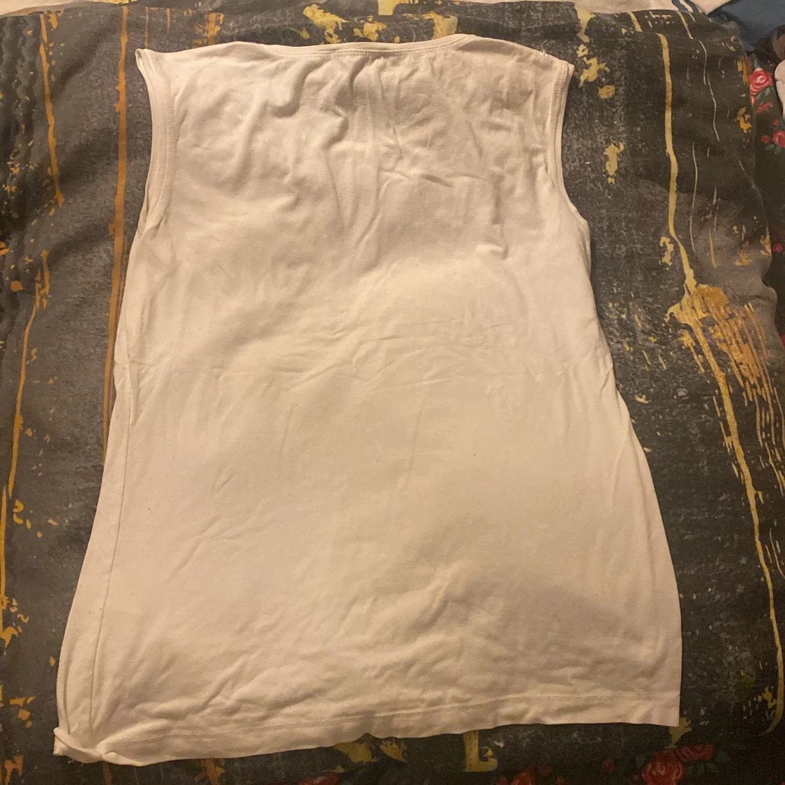 Vit ärmlös topp från D&G - 1