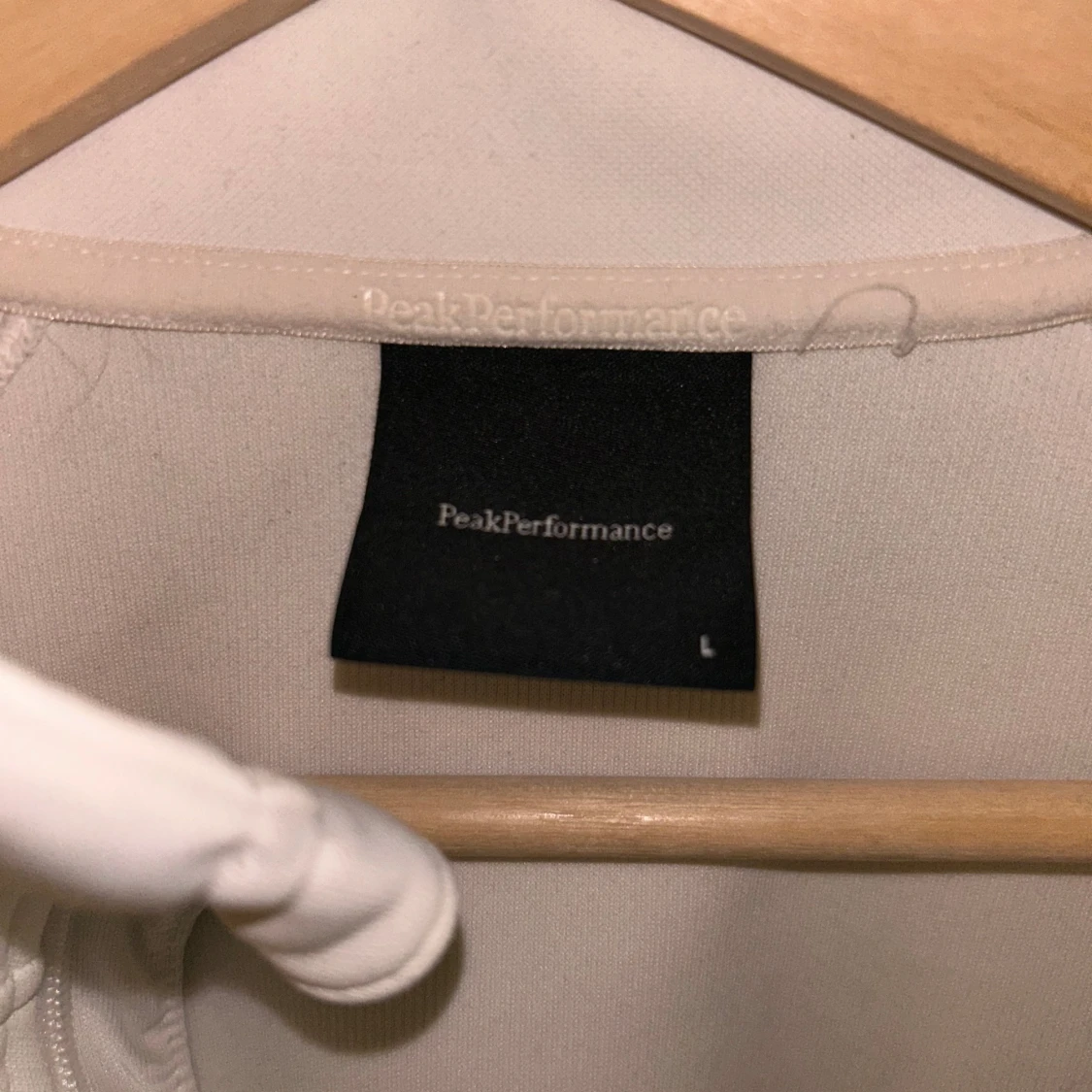 Vit fleecejacka från Peak Performance - 3